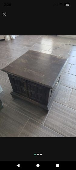Pennsylvania House Antique Solid Wood Table Cabinet