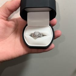 14k White Gold Wedding Ring