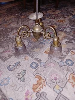 Chandelier Copper 1950's