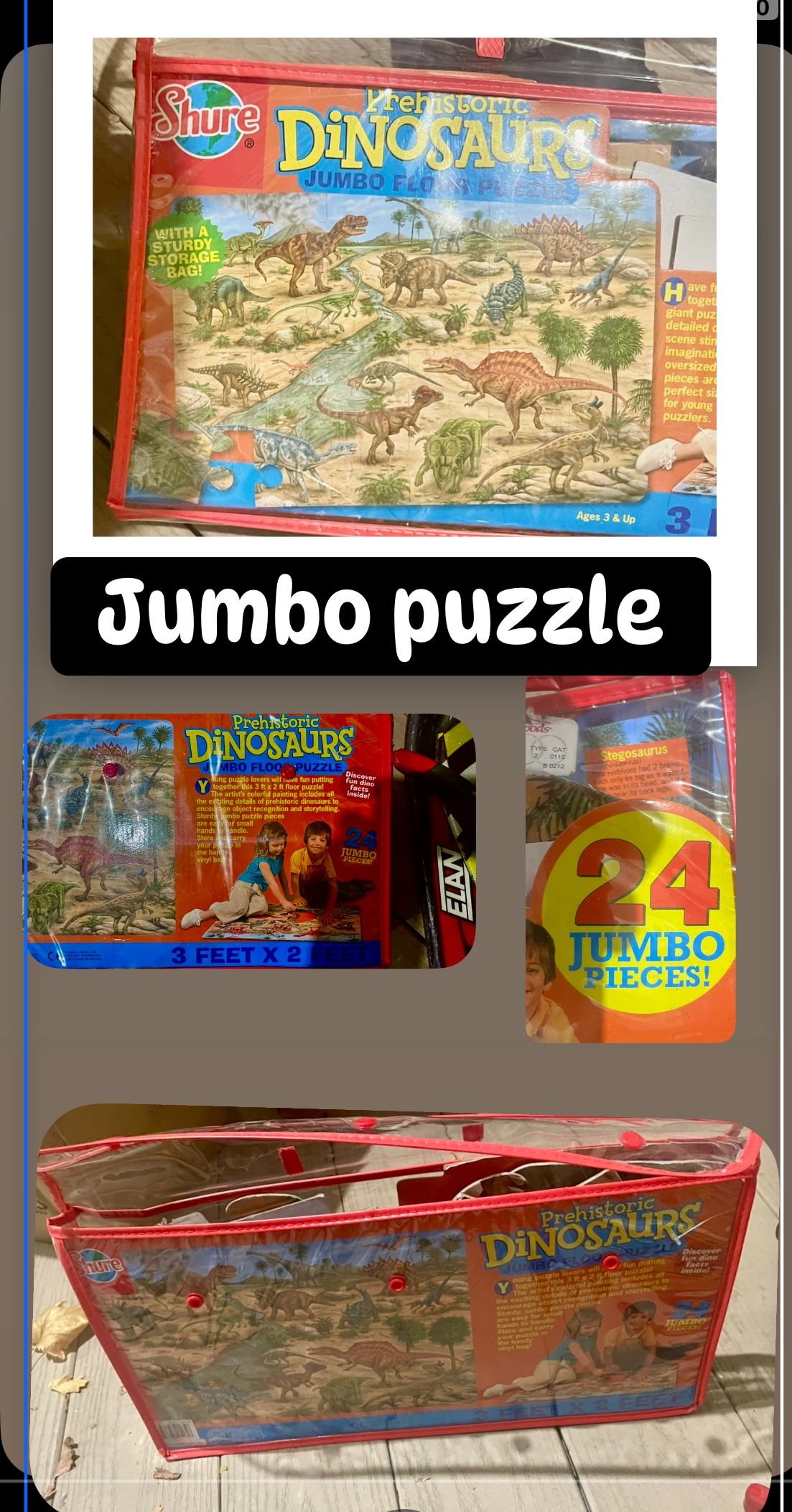 Dinosaur Games, Books And Puzzles