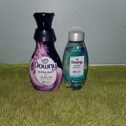 Downy Ultra Soft+Calm 26oz/Downy Rinse And Fresh 25.5oz