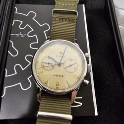 Suggess Watch 40mm Hand Wind