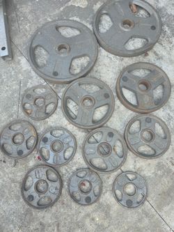 Weider Olympic plates
