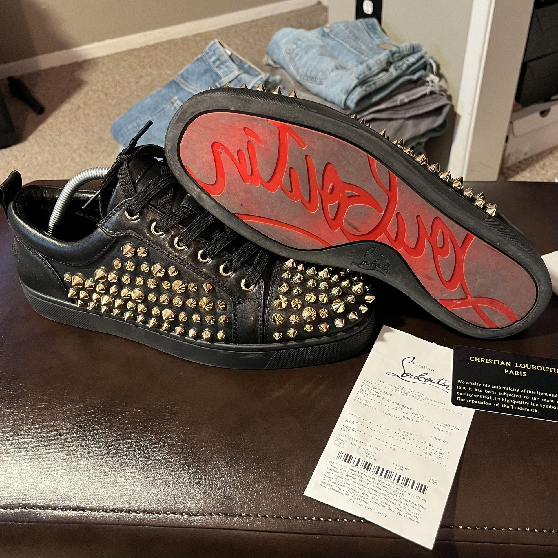 christian louboutin Sneakers Used 2 Times
