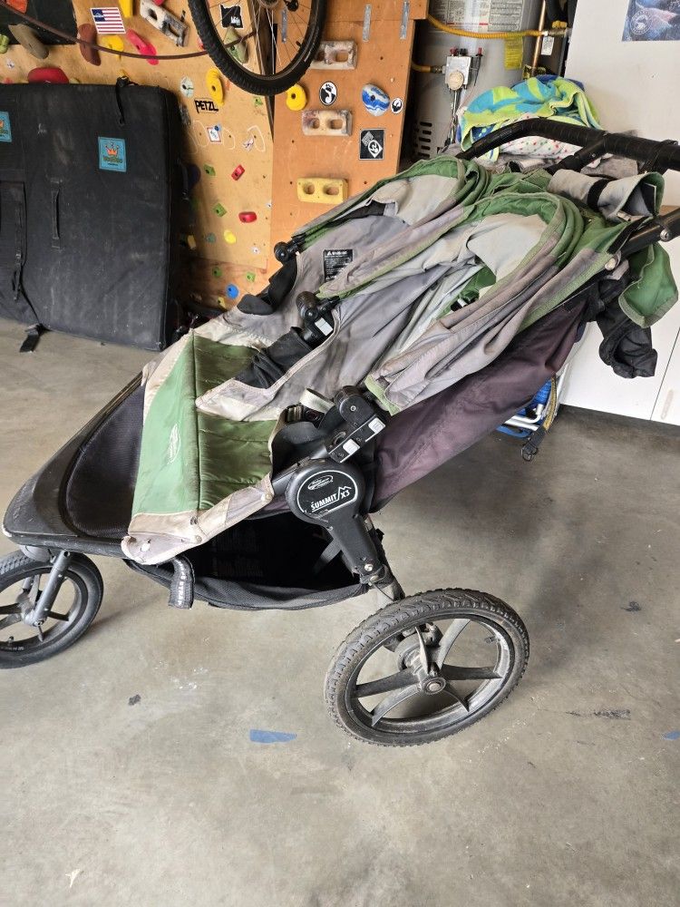 Summit X3 Double Baby Jogger (Similar To BOB)