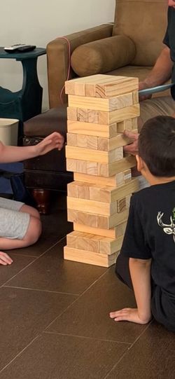 Wood blocks compare to Jenga / Pickup South Denton only
