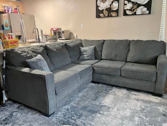 Comfy Gray Sectional Sofa