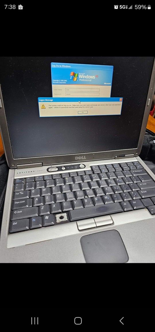 Vintage Dell Laptop