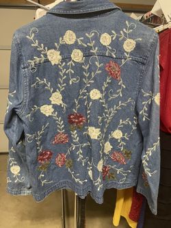 2 pcs set women denim design Jacket with matching skirt super cute outfit