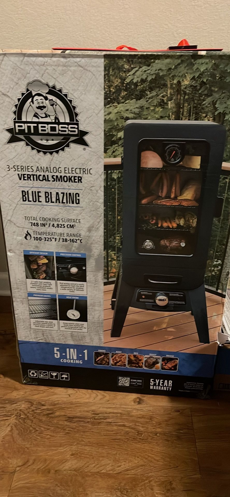 Electric Pitboss Smoker