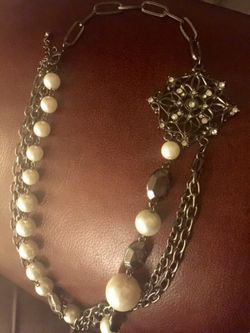 Beautiful beaded necklace.