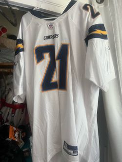 Reebok Authentic LaDainian Tomlinson San Diego Chargers Premier Jersey White 54
