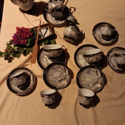 1950's VINTAGE MORIAGE DRAGONWARE 10PC