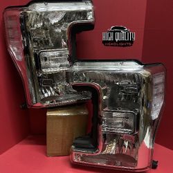 Ford F250. 2017. 2019 Headlights.