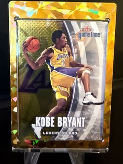 Kobe Bryant Fleer Game Time Basketball Card