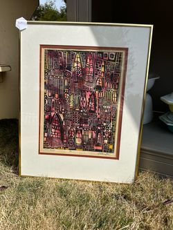 Gothic Facade Signed Framed Print