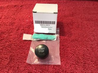 BMW Ignition Start Stop Button OEM (Compatible with BMW 1 2 3 4 5 6 7 X