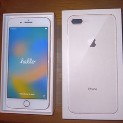 Used iPhone 8 Plus  64GB Apple Earphones iPhone case  iPhone Charger