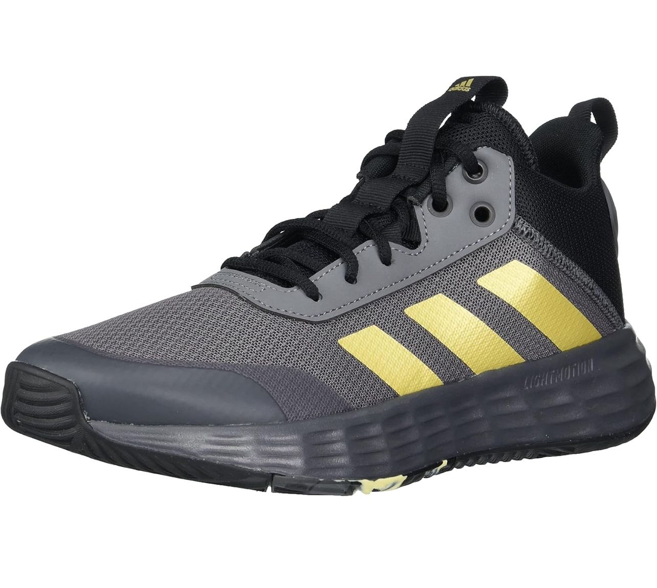 Adidas Own The Game 2.0 Menβs Size 12 β Black/Gold β NEW Basketball Shoes GW5483