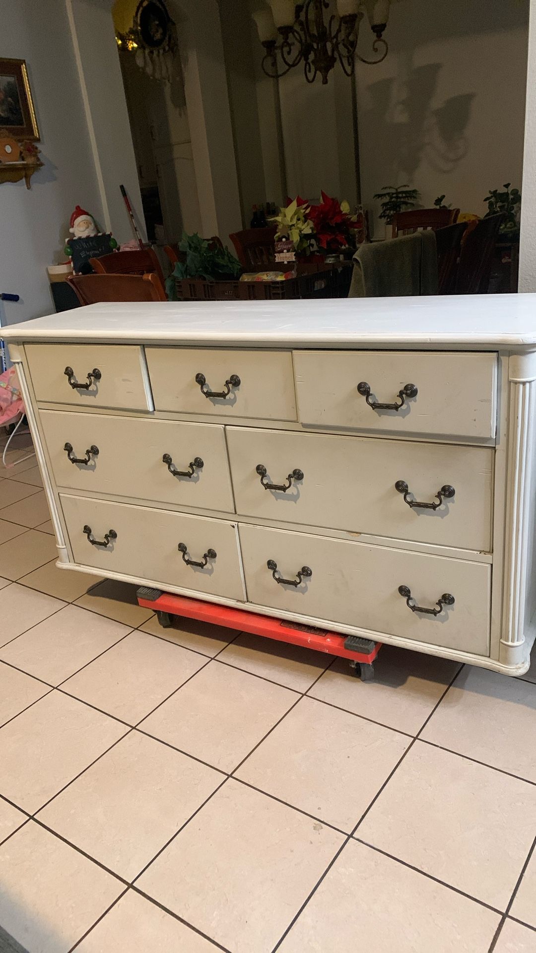 White Dresser