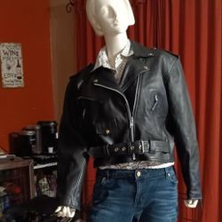 Leather  Black Jacket 