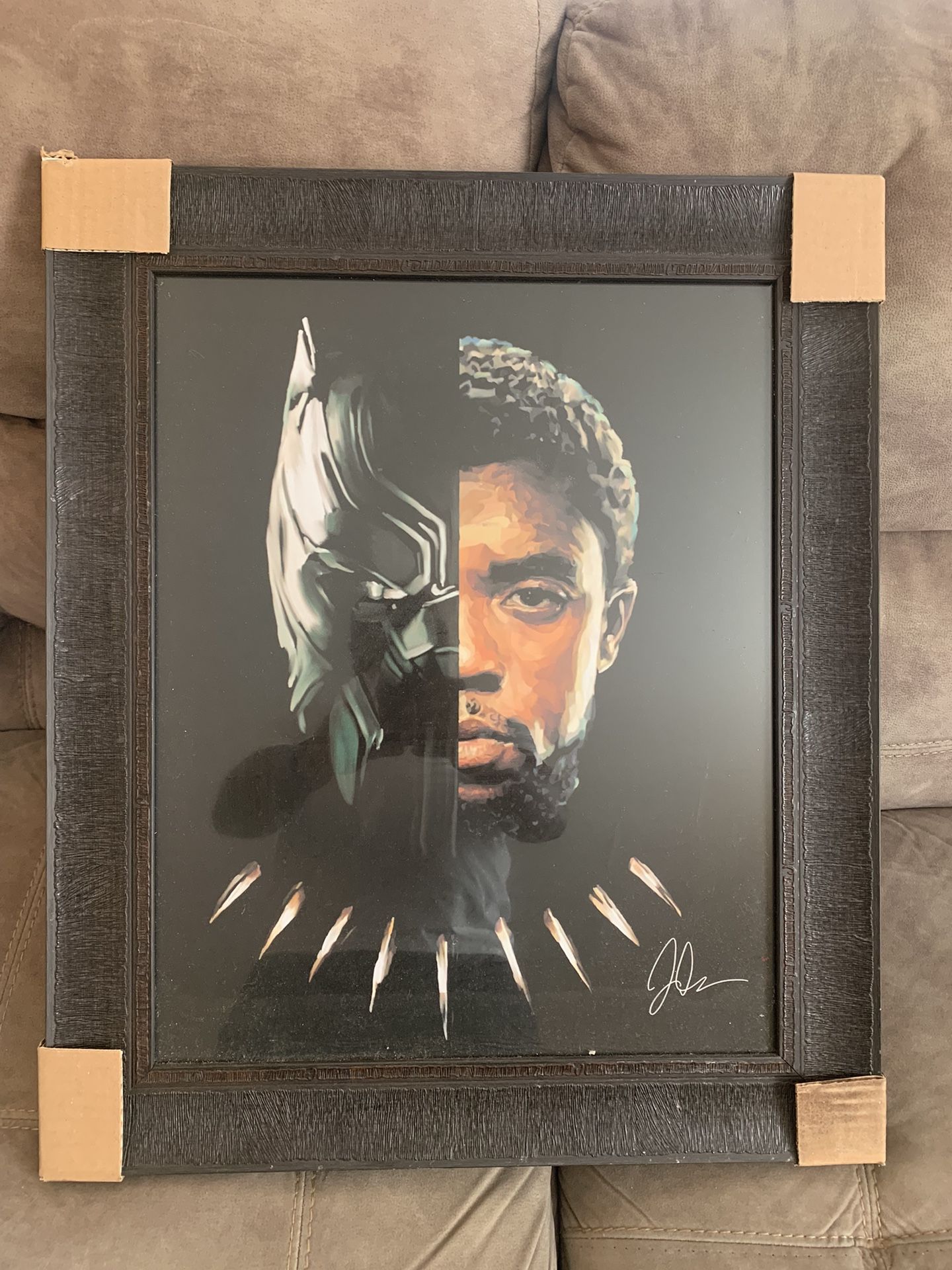 Chadwich Boseman Black Panther Picture