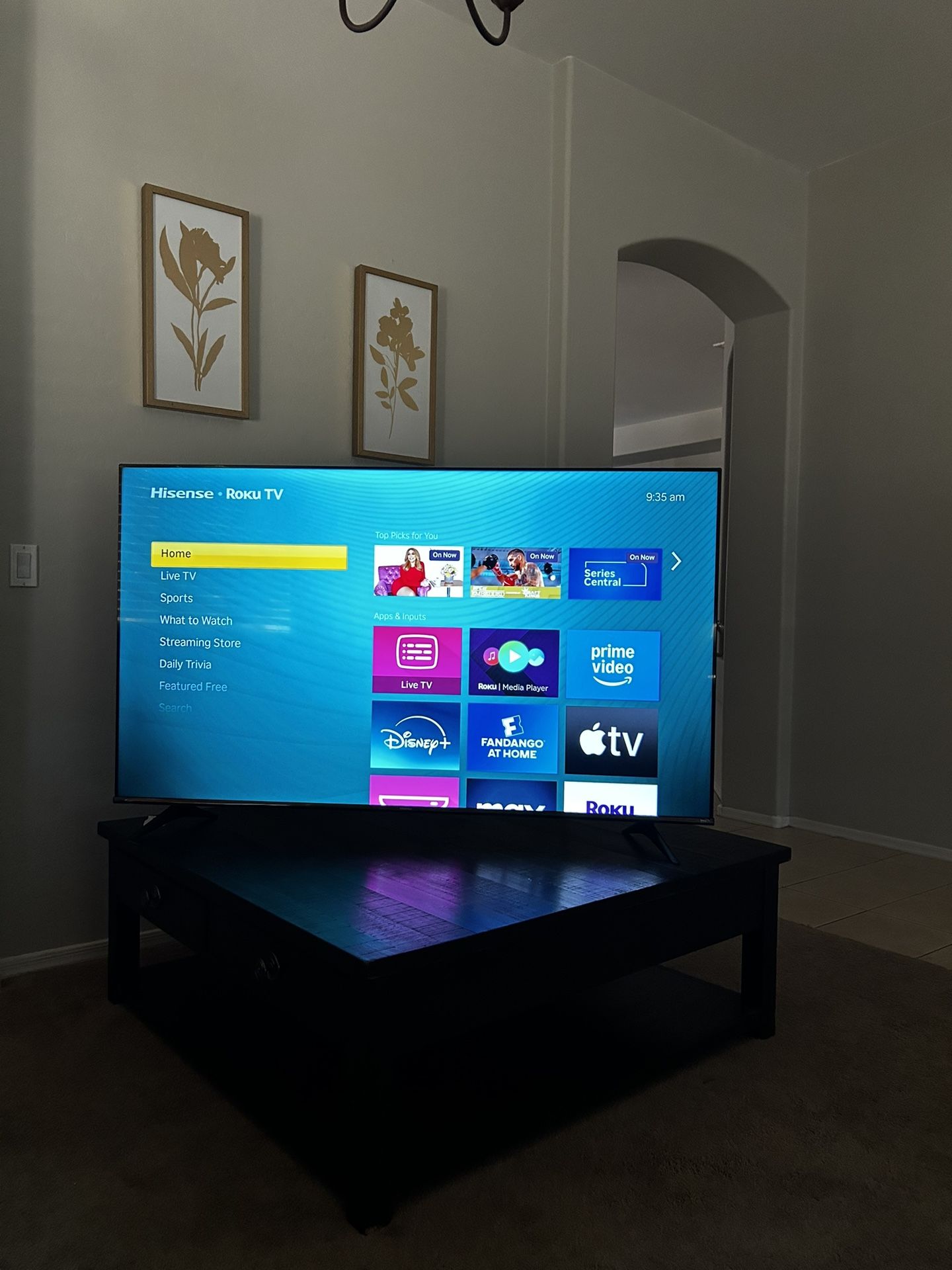 65 inch Roku smart TV