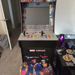 Custom Installed X-Men Vs Street fighter Arcade 1UP