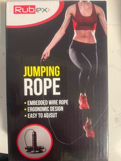 Rubex Jumping Rope with Embedded Wire