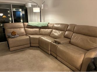 Leather couch - great condition