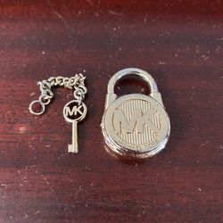 Michael Kors Pad Lock And Keys