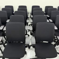 STEELCASE AMIA CHAIRS FULLY LOADED IN LIKE NEW CONDITION $400 EACH DELIVERY AVAILABLE 