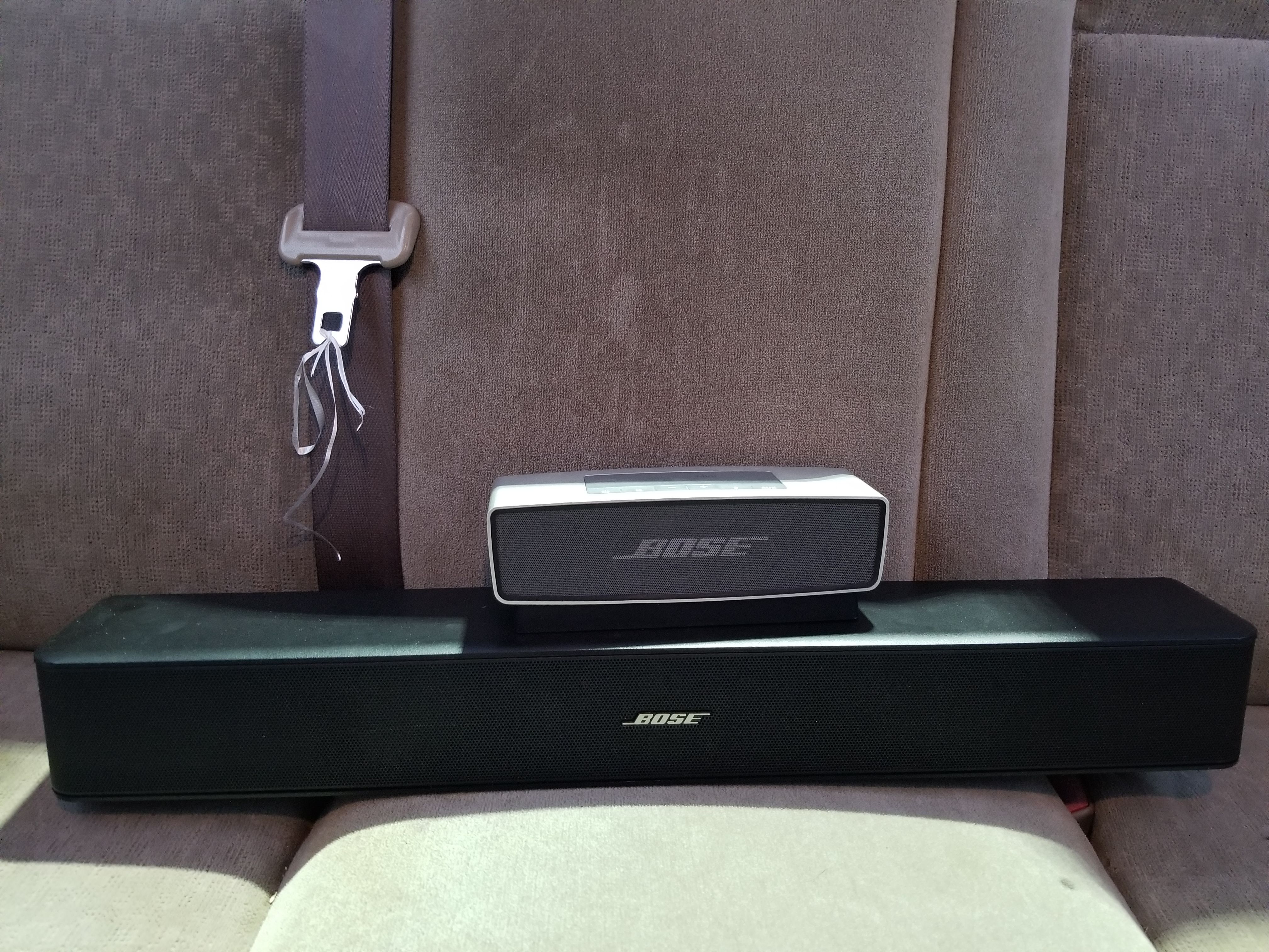 Bose Solo 5 Soundbar and Soundlink Mini