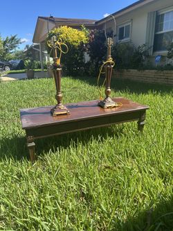Wood center table!