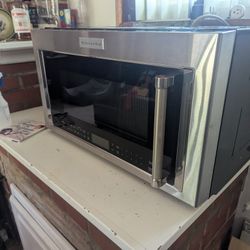 KitchenAid Stainless Steel Over-Range Microwave & Convection Oven w/ Built-in Exhaust or Recirculating Filtered Vent