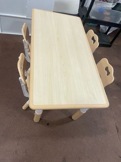 Long toddler table