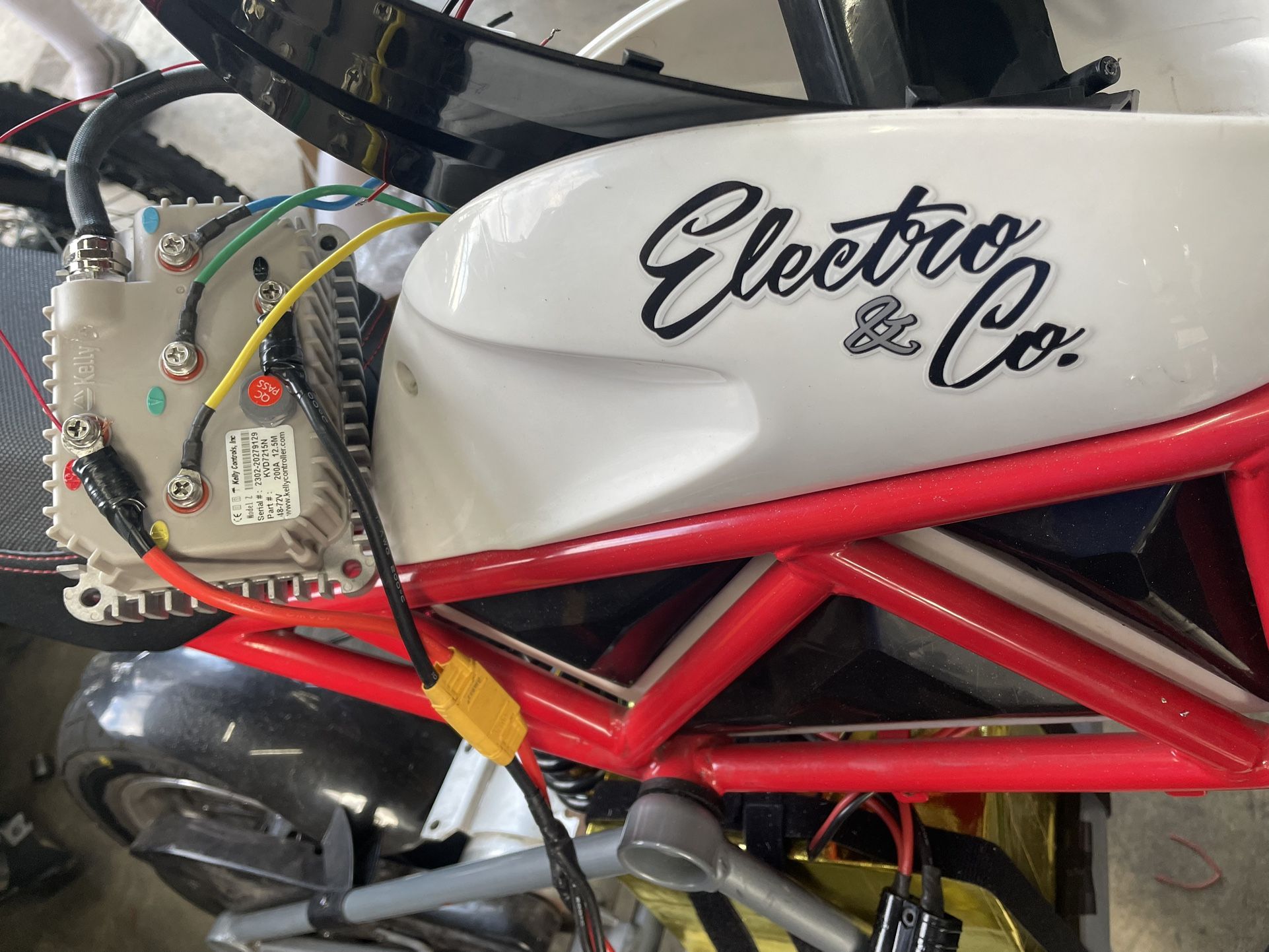 72v Razor - Surronster Electro And Co Kit, Full Suspension