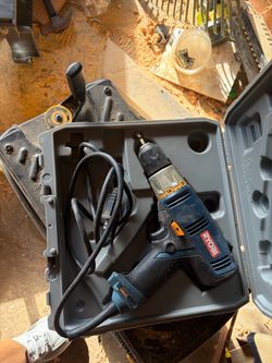 Ryobi Corded Electric Drill with Case