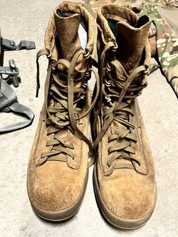 Coyote Brown Tactical Military Combat Boots