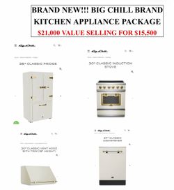 BIG CHILL APPLIANCE PACKAGE