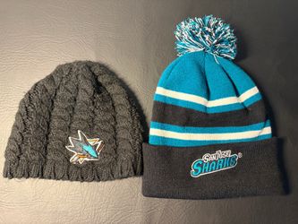 San Jose Sharks Beanies – Set of 2