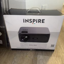 BRAND NEW!!! Projector & Screen!