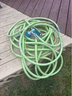 Flexzilla Garden Hose 5/8 in. x 75 ft., Lightweight All-Weather Water Hose, Durable and Flexible, Leak-Free Connections with Nozzle