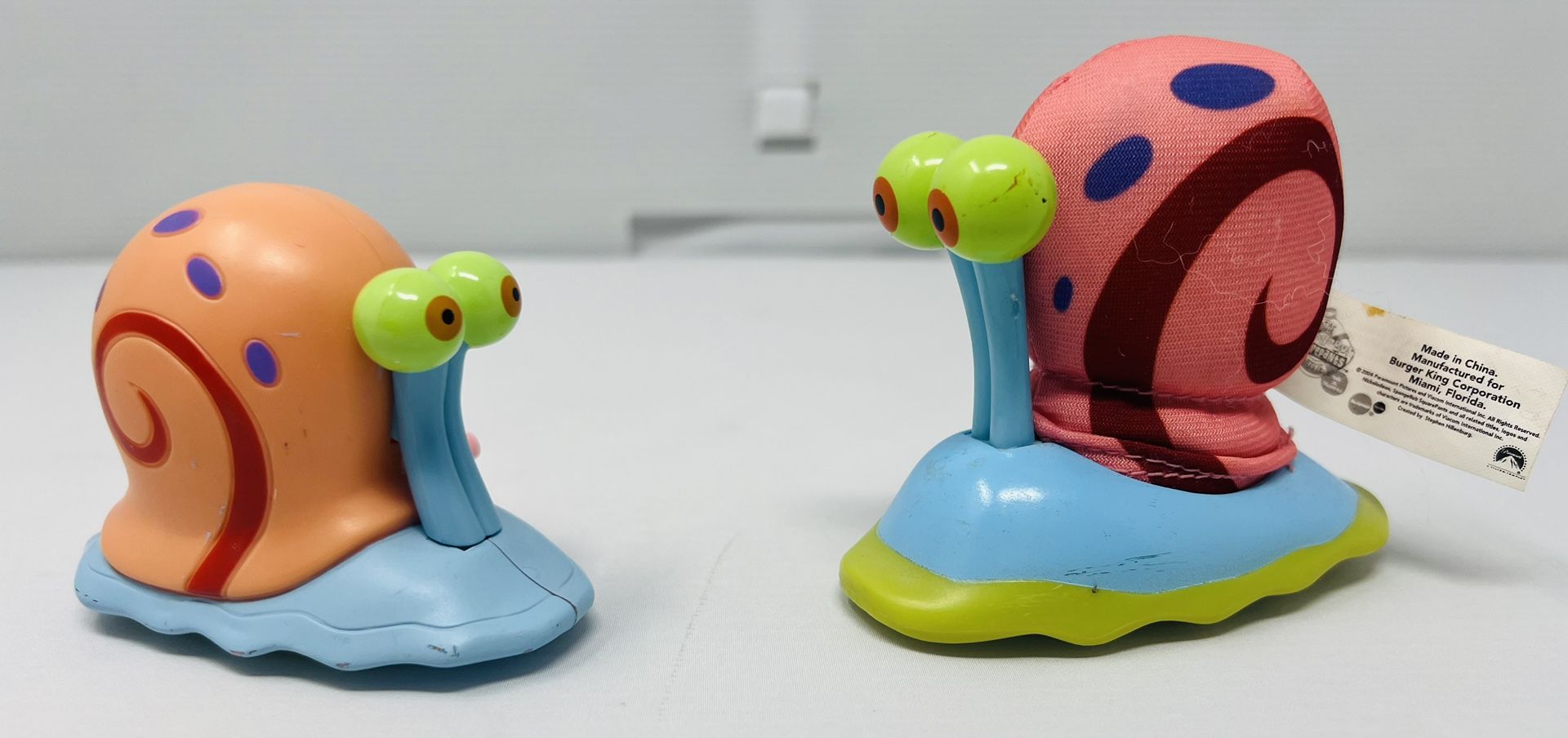 Two Burger King “Gary The Snail” Kids Meal Toys