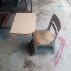 Antique School Chair.