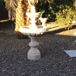 Stone Garden Fountain