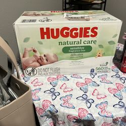 huggies wipes box of 10 packs