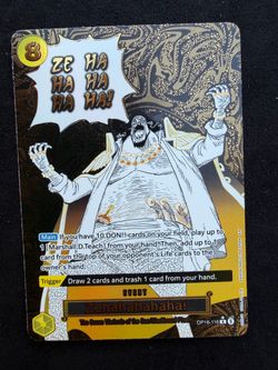 Zehahahahaha! (Alt Art) OP16-116 The Time of Battle Foil