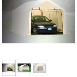 REPLACEMENT CANVAS KIT 3 PIECE for COVERPRO Canopy Garage Carport Tarp Cover 10x17 for Sale in ...