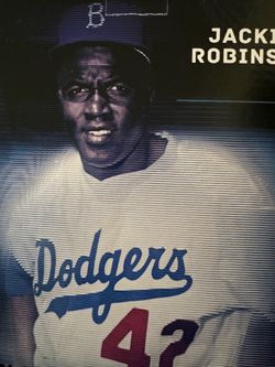 JACKIE ROBINSON Los Angeles Dodgers Mini Statue 2017 Stadium Promo SGA NIB